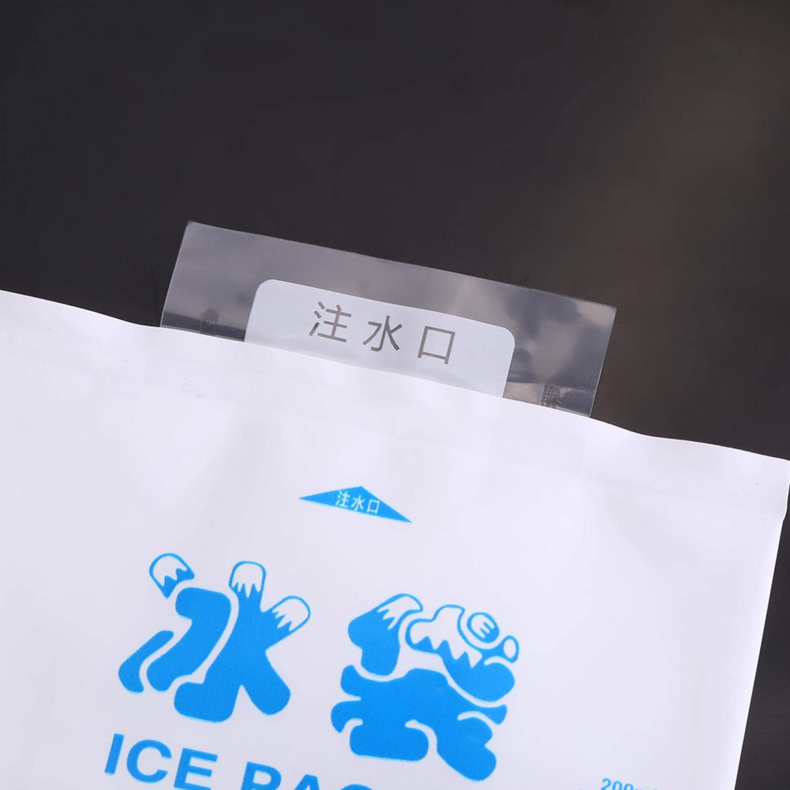 10 Pezzi Borsa Ghiaccio Istantaneo gel Riutilizzabile Congelabile per Sport Primo Soccorso Trattamento Lesioni 200ml