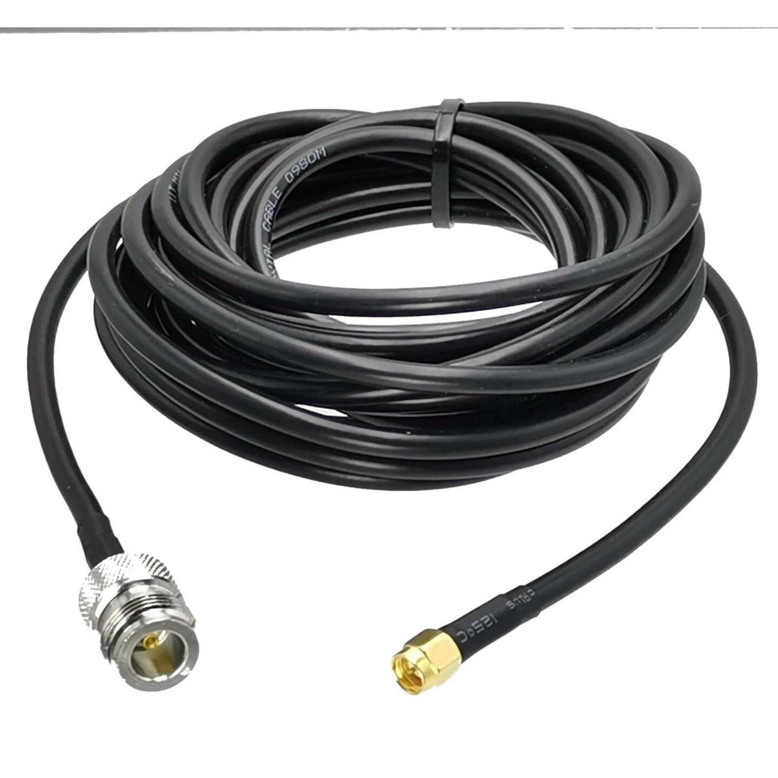 Złącze koncentryczne, Kabel Koncentryczny Zaciskany RG58 SMA Męski Na N Żeński