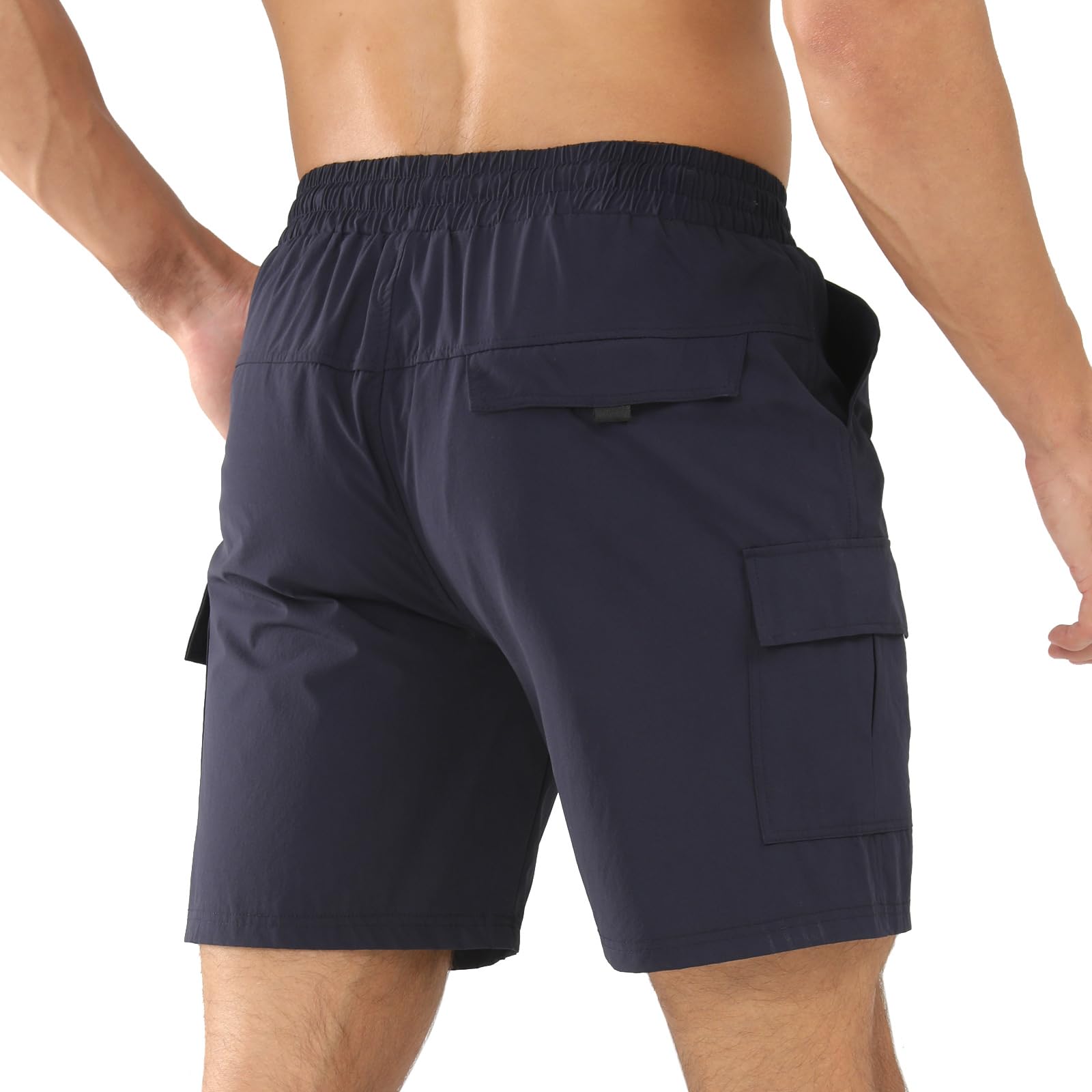 Superora Shorts Cargo Hommes Randonnée Respirants Séchage Rapide Classique Relaxed Fit Stretch Poches Multiples