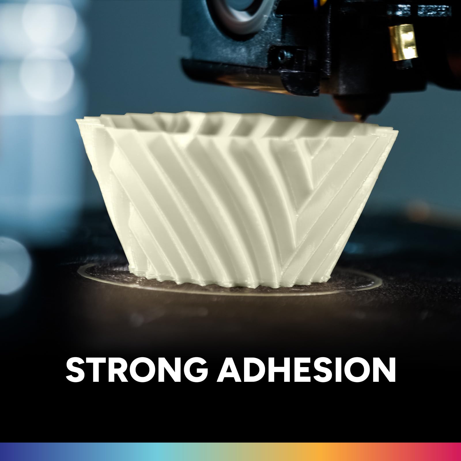 OVERTURE Glow PLA Filamento per stampante 3D, 1,75 mm Bobina da 1 kg, Filamento PLA 1,75 +/- 0,02 mm per la stampa 3D, Verde(Glow in Dark)