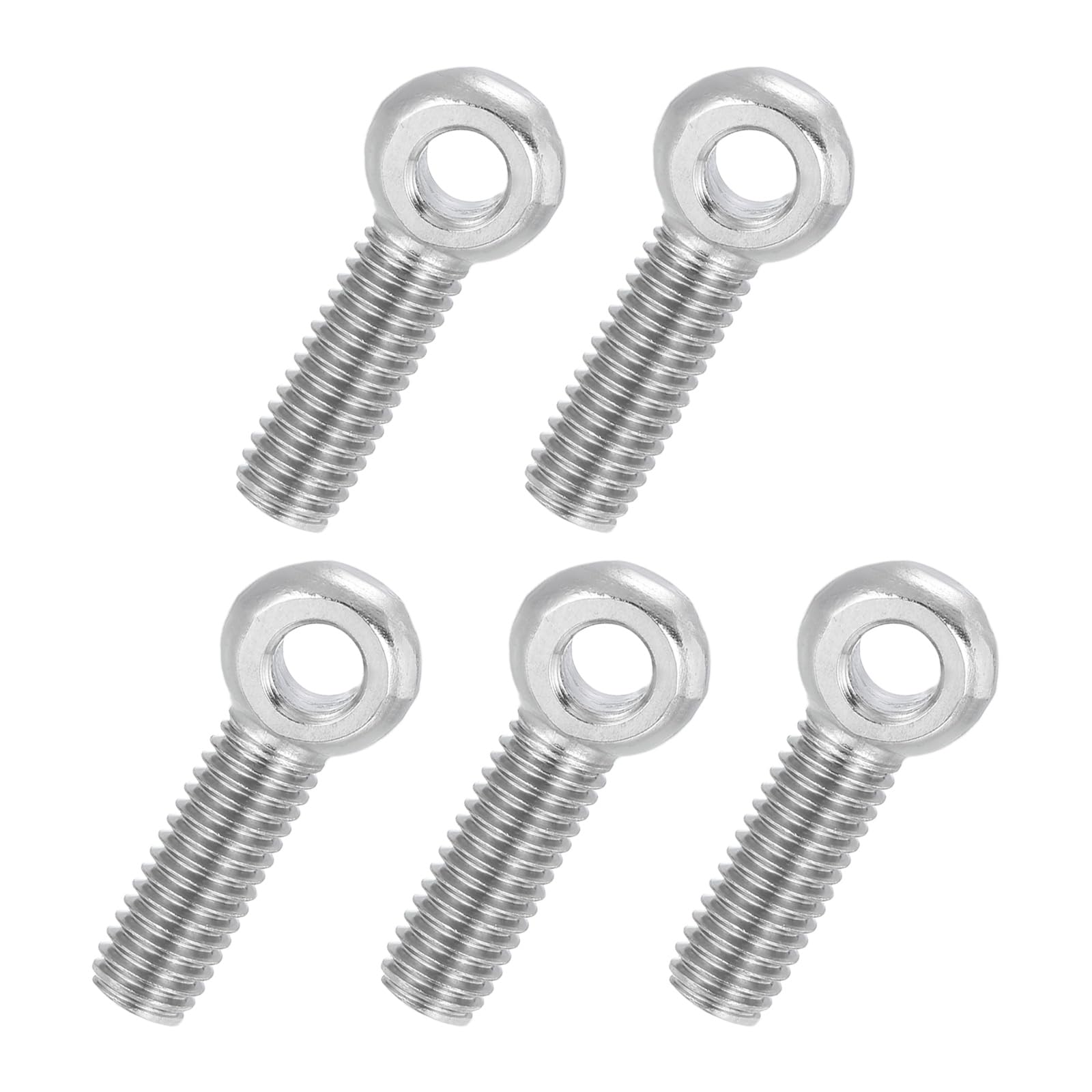 PATIKIL 5 Pcs M8x35mm Shoulder Swing Lifting Eye Bolt