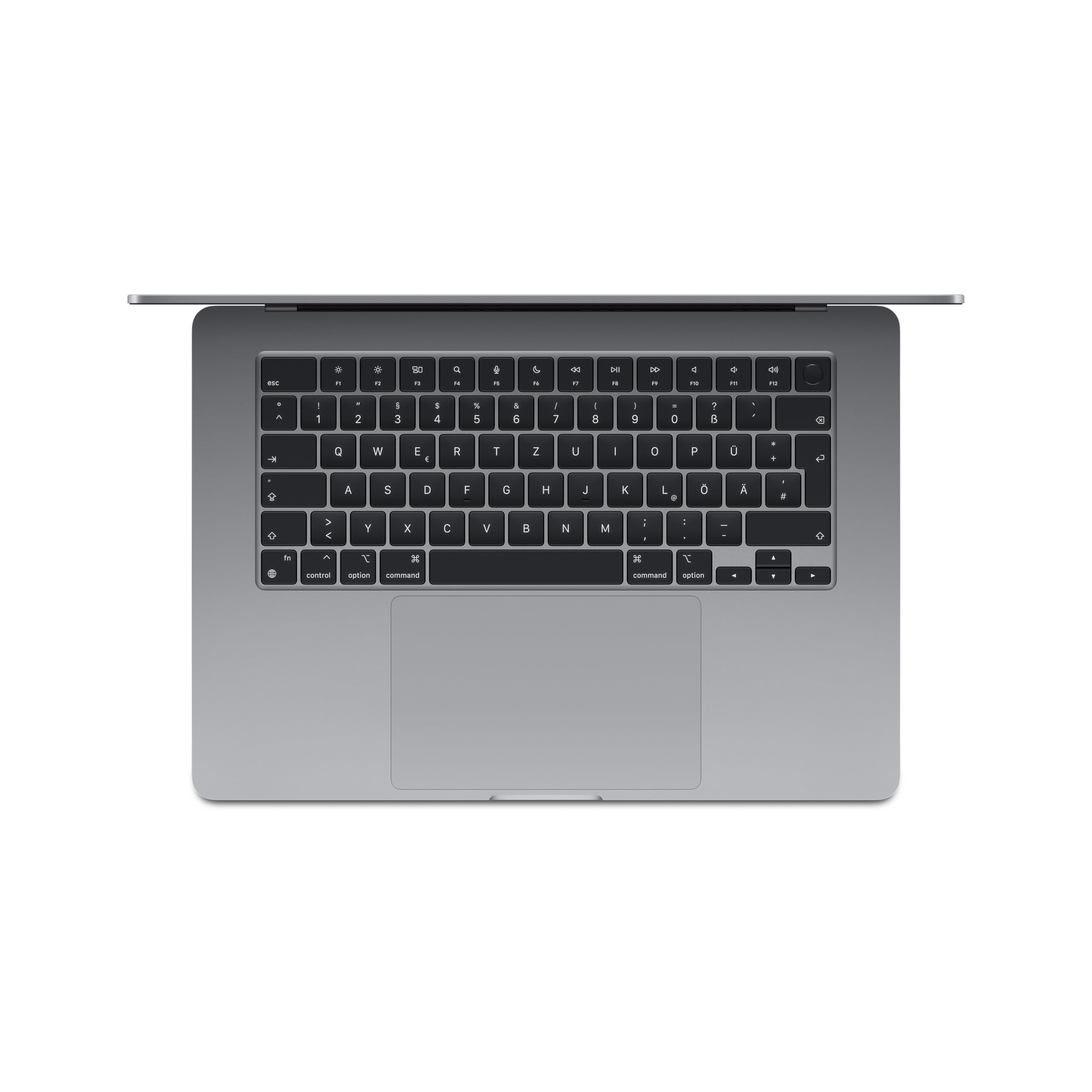 Apple 2024 15" MacBook Air Laptop mit M3 Chip: 15,3" Liquid Retina Display, 8 GB gemeinsamer Arbeitsspeicher, 256 GB SSD Speicher, beleuchtete Tastatur, 1080p FaceTime HD Kamera, Touch ID, Space Grau - 3