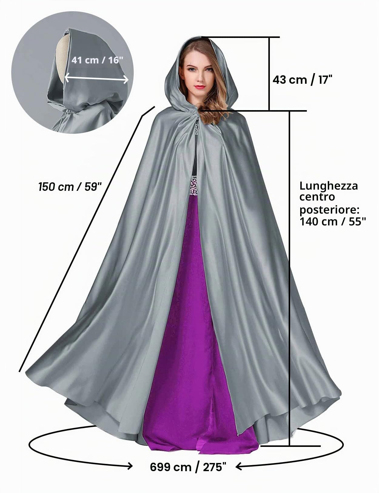 BEAUTELICATE Scialle Coprispalle Elegante Donna Stola Pizzo Cape Mantello Donna Estivo Vintage per Cerimonia Sposa Festa