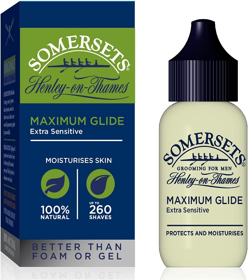Somersets Maximum Glide Shaving Oil Extra Sensitive, 60 g, DS7
