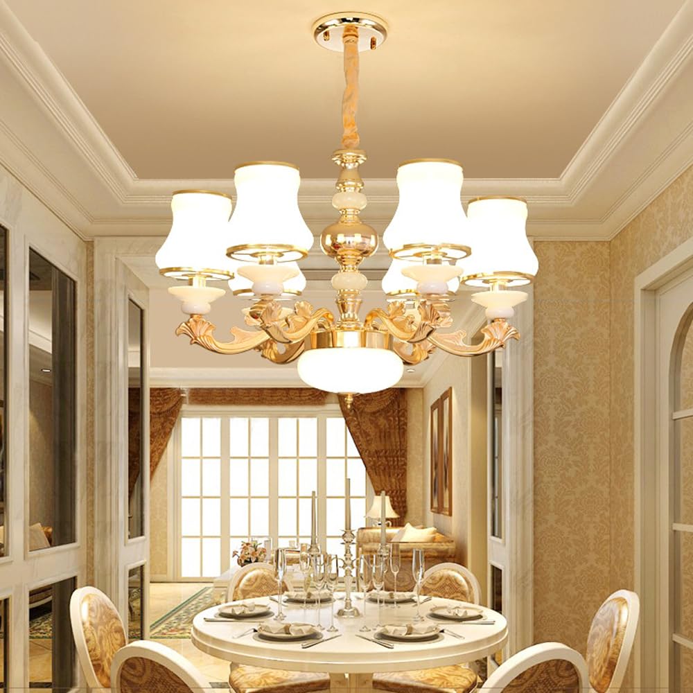 ceiling 6/8 żyrandola Europejskie złoto nowoczesne oprawy oświetleniowe wisiorek, lampy wiszące z połowy wieku, metalowe stopnie cynkowe Droplight do mieszkalnej kuchni do sypialni jadalnia