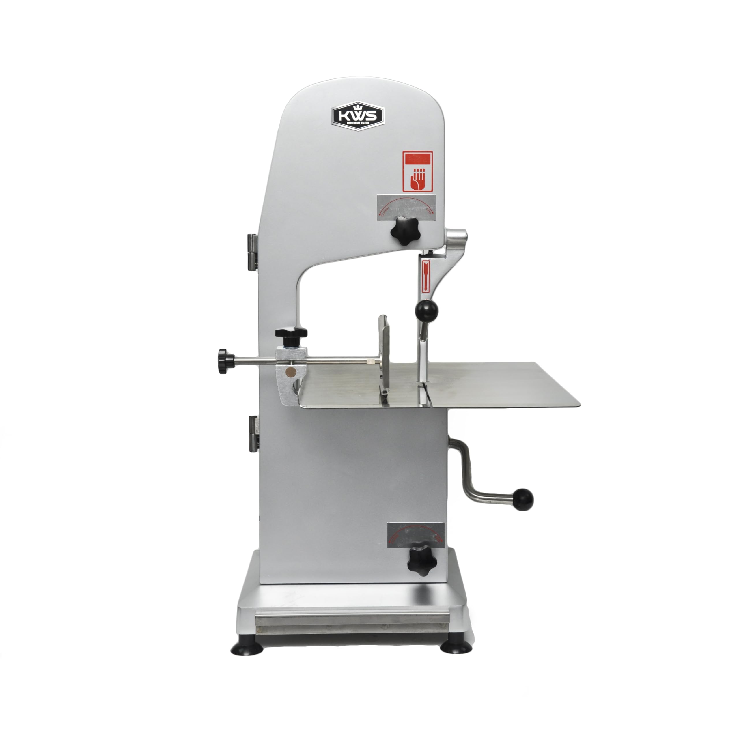 KWS B-210 Countertop Model Commercial 1900W 2.5HP Electric Meat Band Saw Bone Saw Machine/Slicer Heavy-Duty
