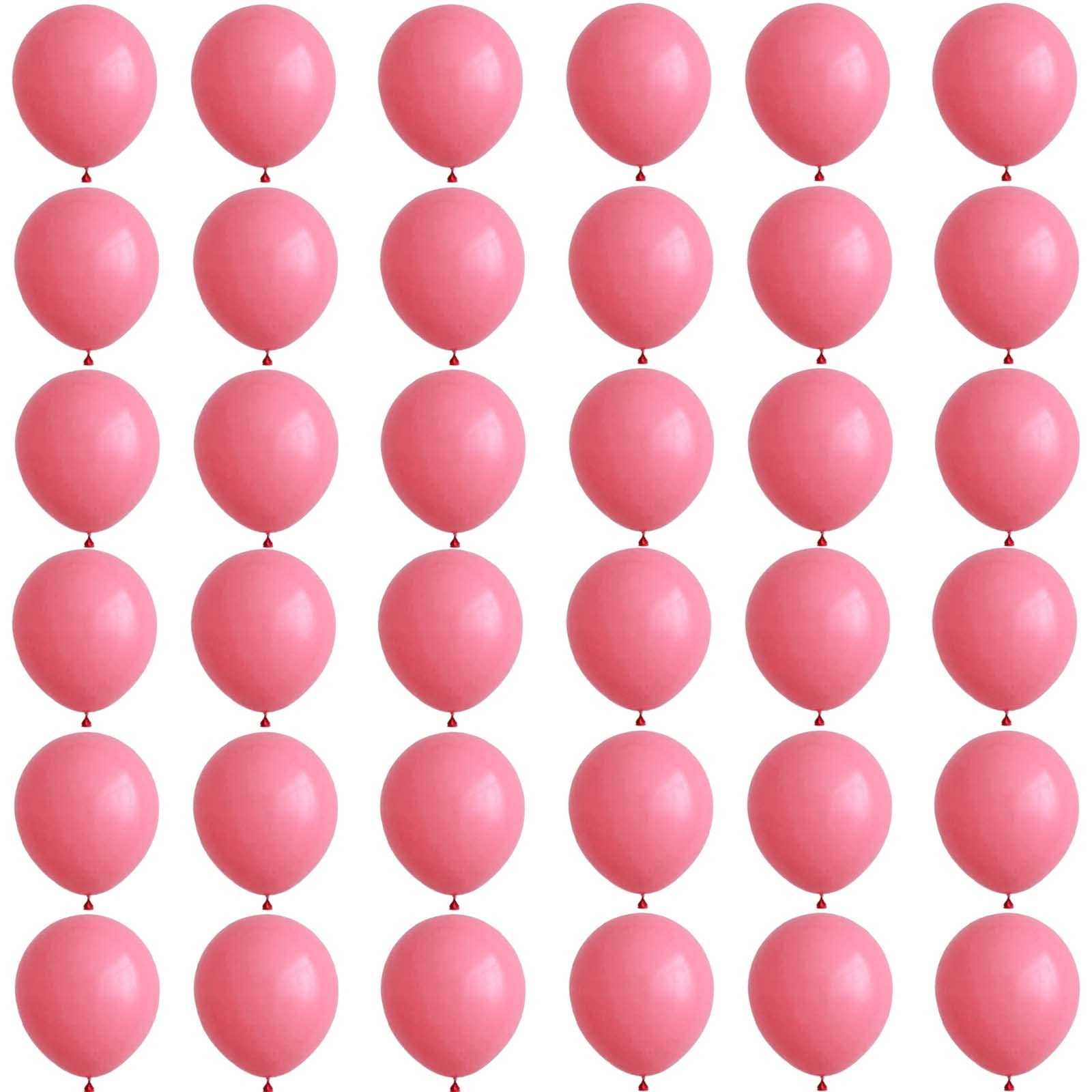 Luftballons Pastell Rot 10 Zoll,36Stück Macaron Rot Luftballons Helium Ballons,HellRot Latex Luftballon Partyballons für Geburtstag,Hochzeit,Geschlecht Offenbaren,Brautdusche,Babyparty Dekorationen