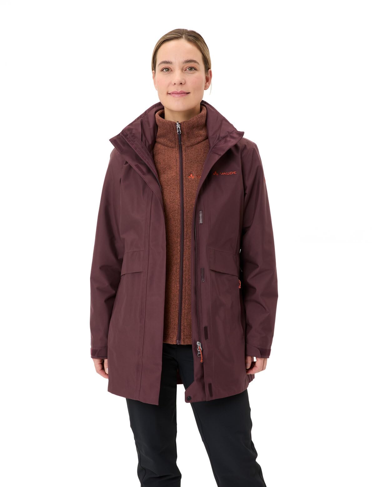 VAUDE Damska parka Idris 3 w 1