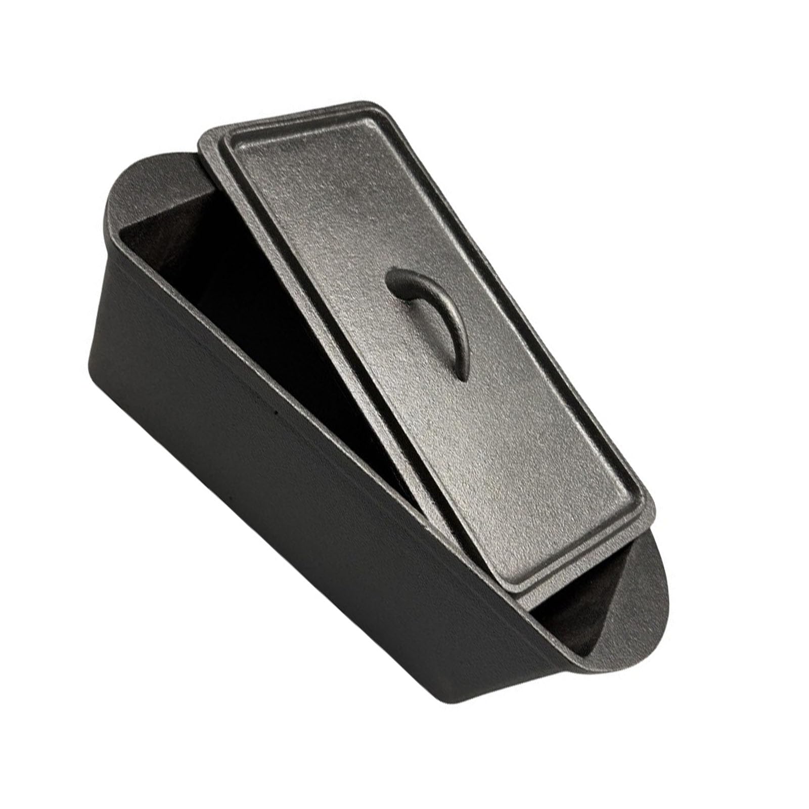 Woedpez Efficient Wrought Iron Baking Extent 35x14x12cm for Excellent Bread and Cake Highlighting Pulls and Lid Flexible
