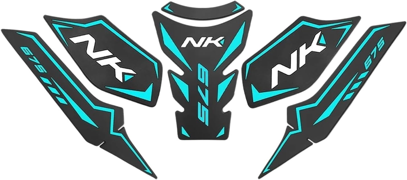 Gas Tank Protector Pad Motorcycle Accessories Fuel Tank Traction Pad Anti-Slip Sticker Towing Protection for CF&Moto 675NK 2024-2025.