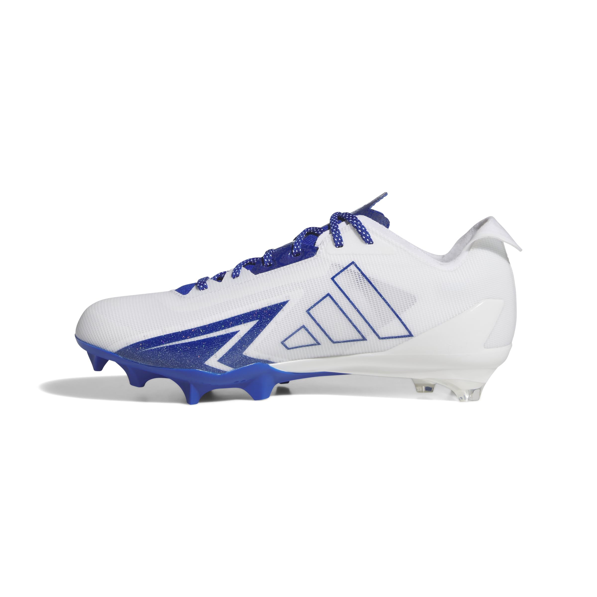adidas Mens Adizero Electric American Football Sneakers Shoes - White