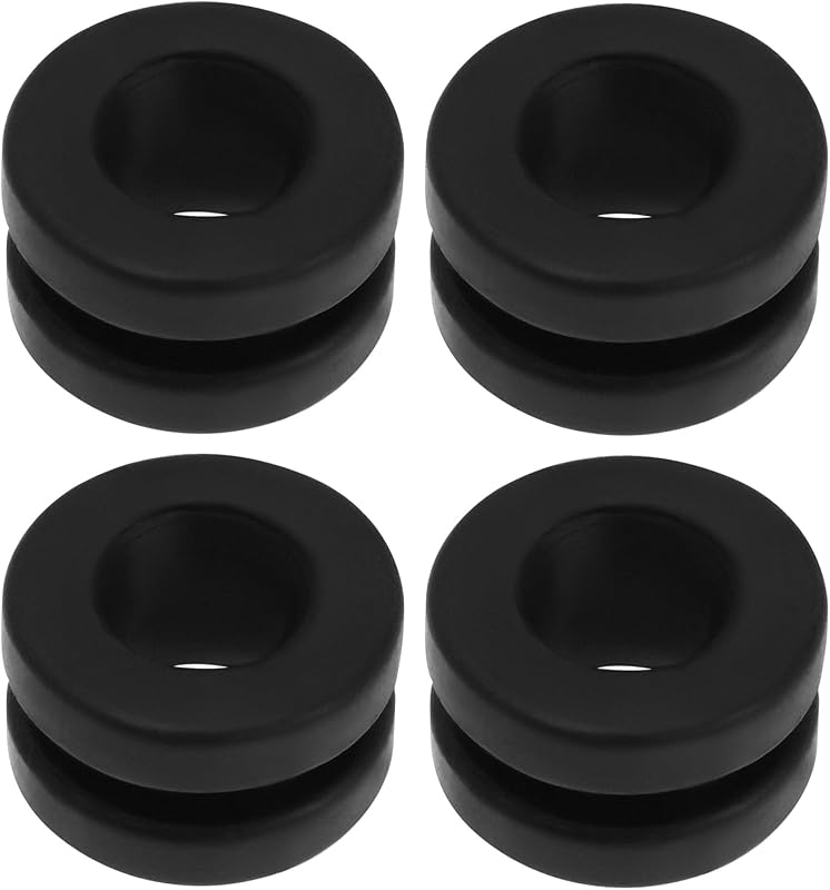 Buchas de borracha de fixação da caixa do filtro de ar eMagTech 9814411880 1422A4 para Citroën e Peugeot – Kit com 4 unidades
