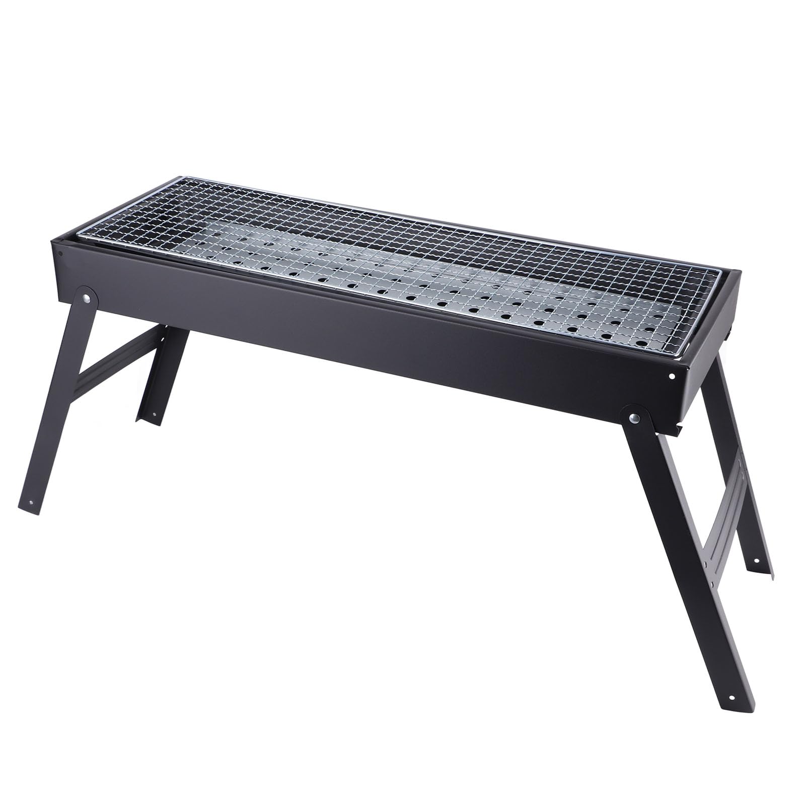 BBQ Grill, Folding Lightweight Portable Charcoal Barbecue Grill for Home Outdoor Camping Picnic