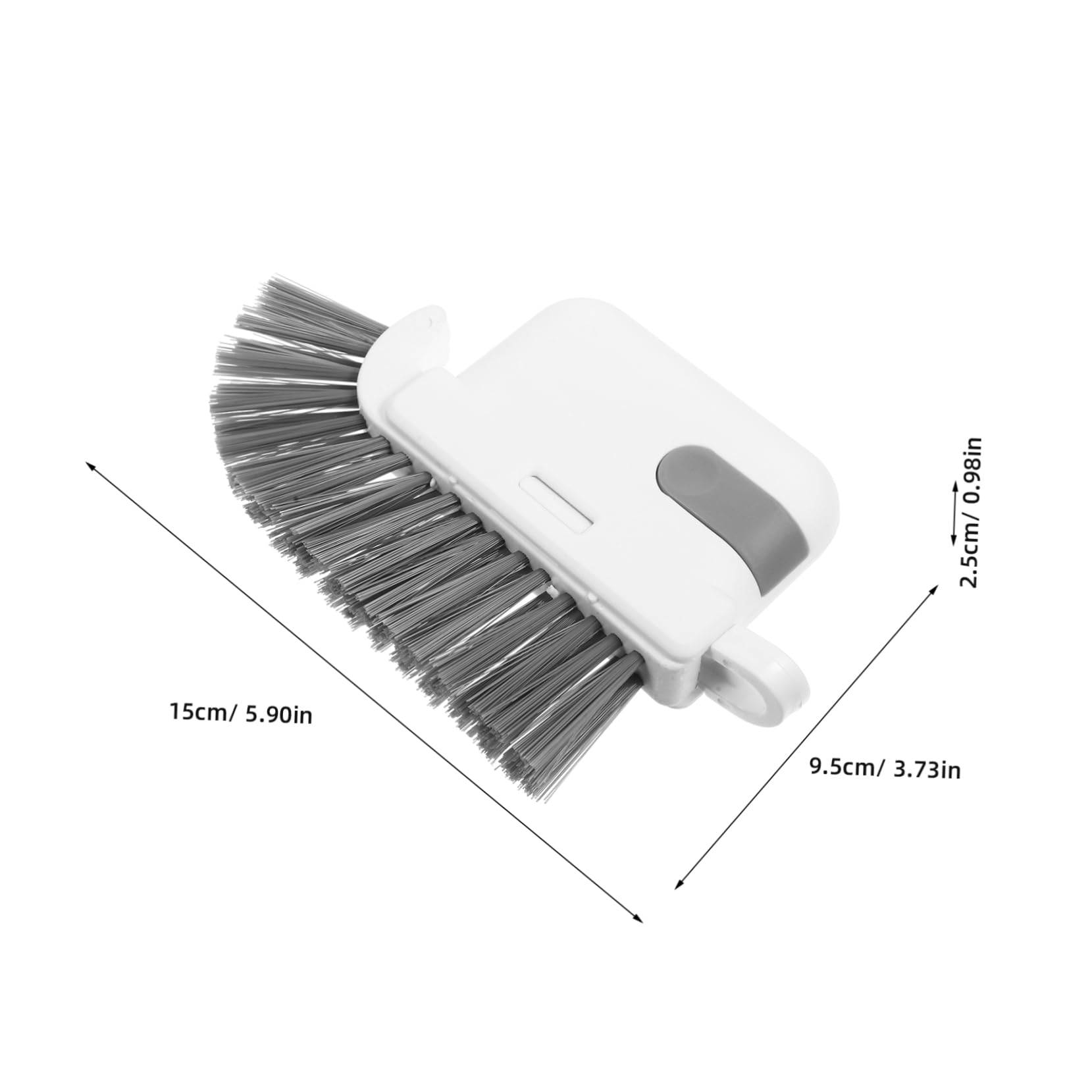 Healeved Groove Cleaning Brush Window Groove Cleaning Brush for Kitchen Bathroom
