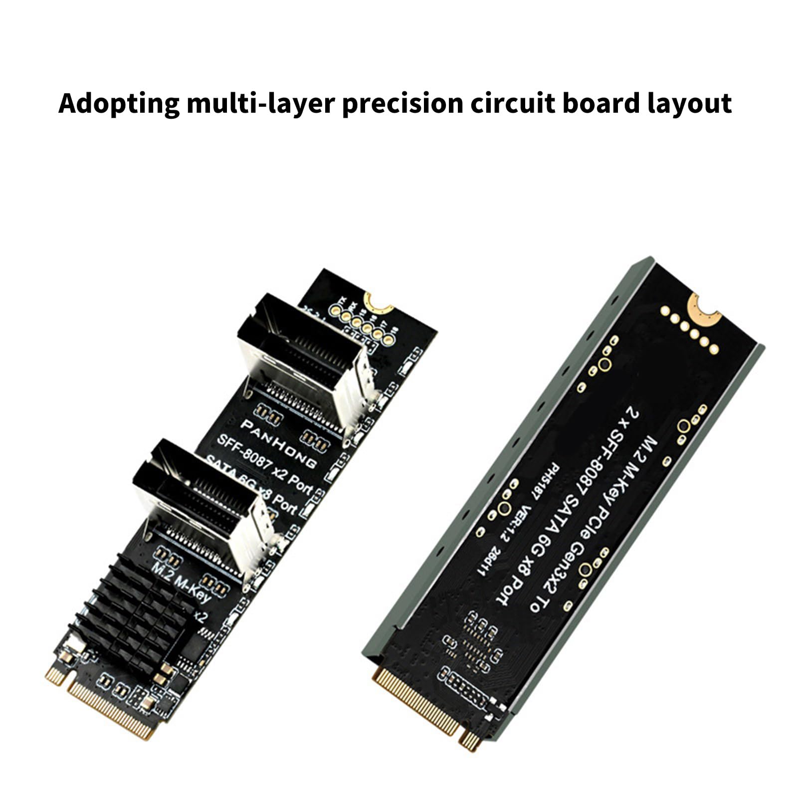 Carte d'extension SFF-8087 à 2 ports