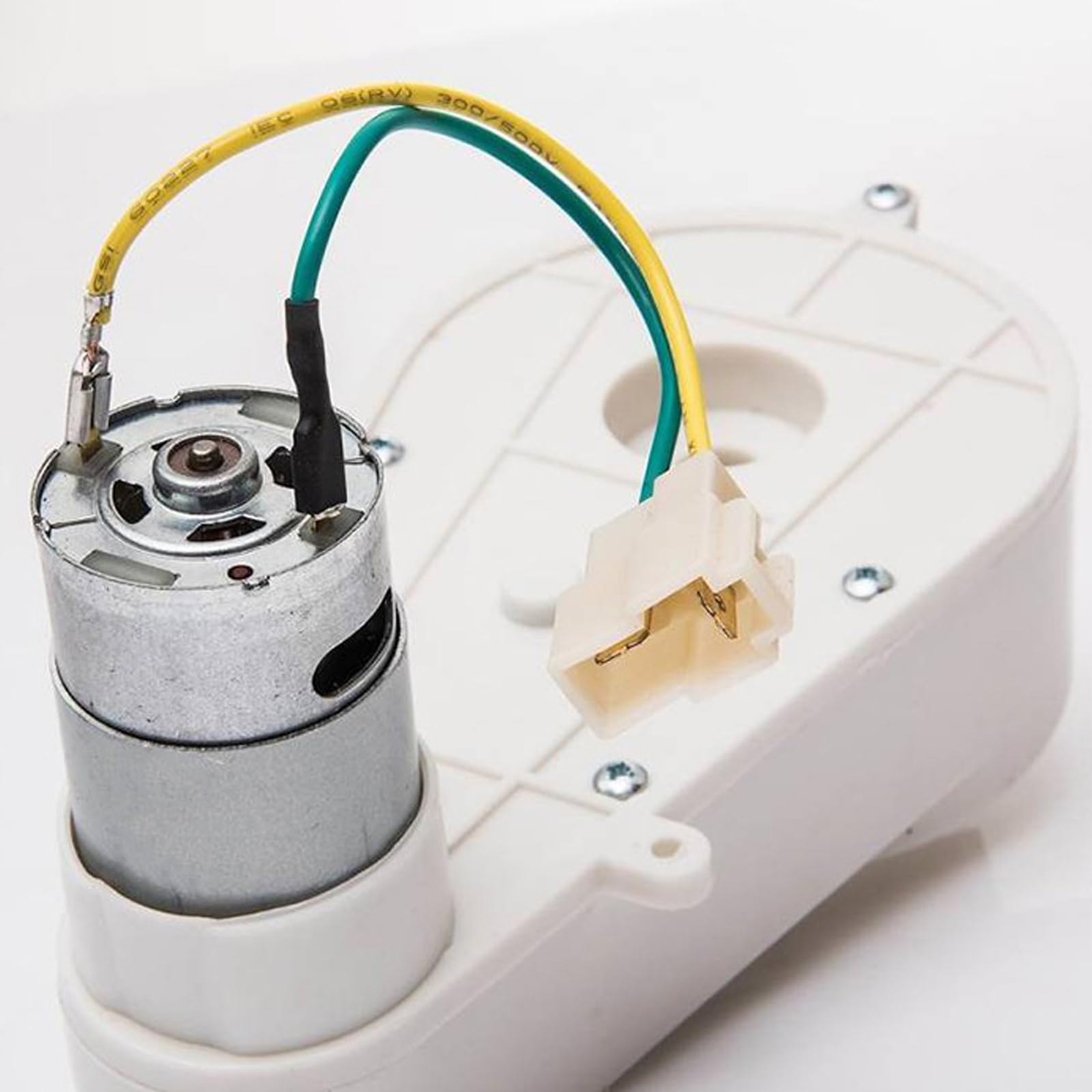 Aisny 2 Moteurs électriques 12V 18A 160W 40000 TR/Min RS550 Blanc pour Voiture Electrique Enfant, Moteur électrique Pièces Détachées Voiture