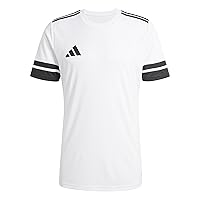 adidas Homme SQUADRA25 Jersey Short Sleeve, White/Black
