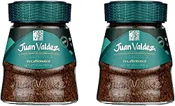 Juan Valdez Descafeinado Solúvel 95G - Café Arábica Instantâneo Liofilizado Descafeínado - 1 Unidade