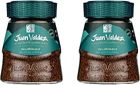 Juan Valdez Descafeinado Solúvel 95G - Café Arábica Instantâneo Liofilizado Descafeínado - 1 Unidade