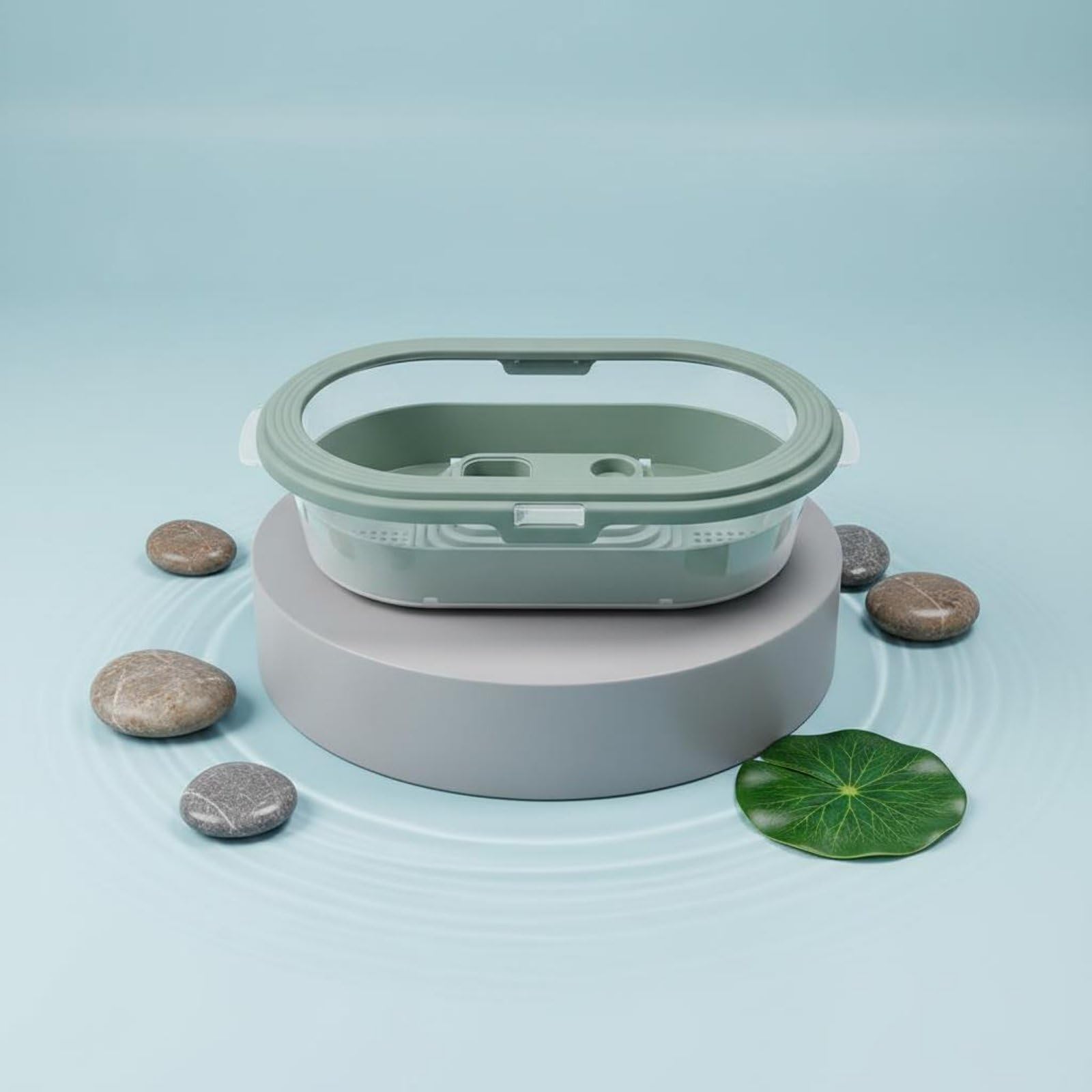 Hábitat para Reptiles con Tanque Acuario para Tortugas Caja de Cría y de Diseño Transparente de Plástico Apto para el Cuidado de Mascotas Acuáticas en el Hogar, XL XL