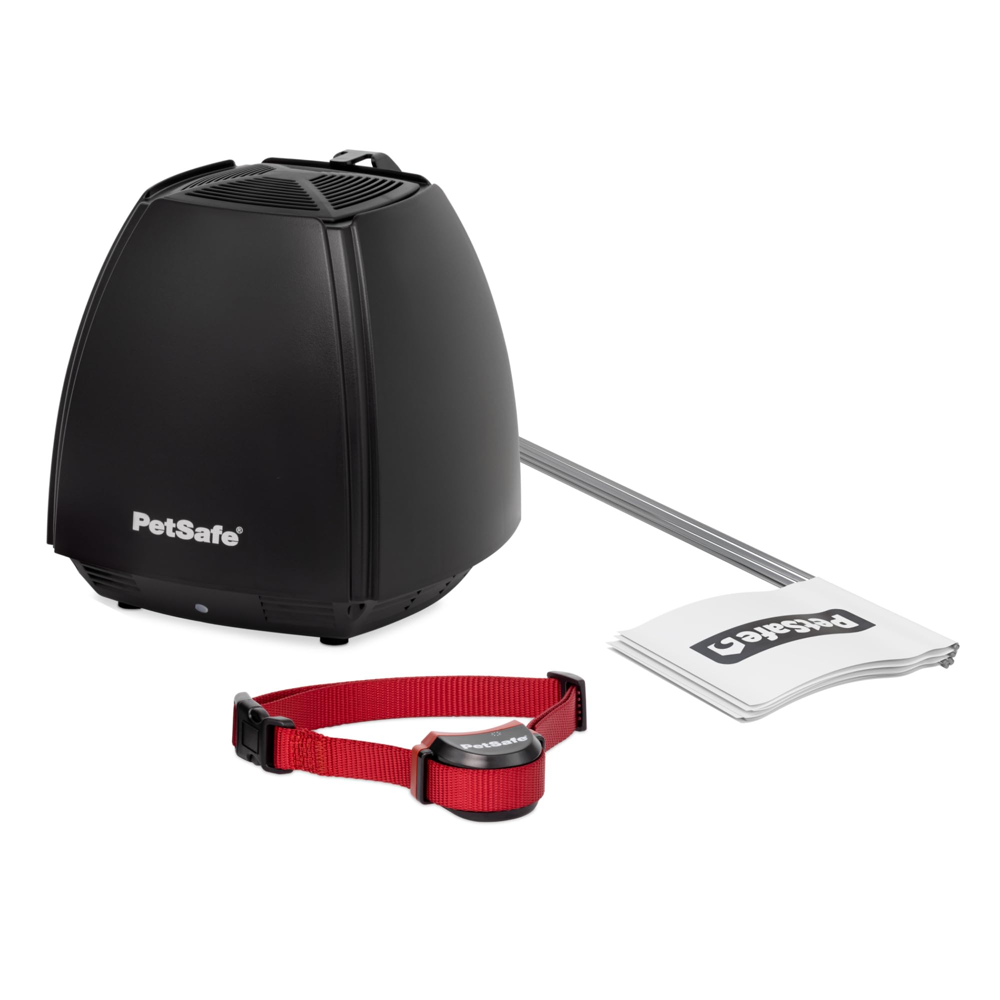 PetSafe Stay and Play Wireless Pet Fence for Stubborn Dogs from The Parent Company of Invisible Fence Brand Above Ground Electric Pet Fence with Waterproof and Rechargeable Training Collar
