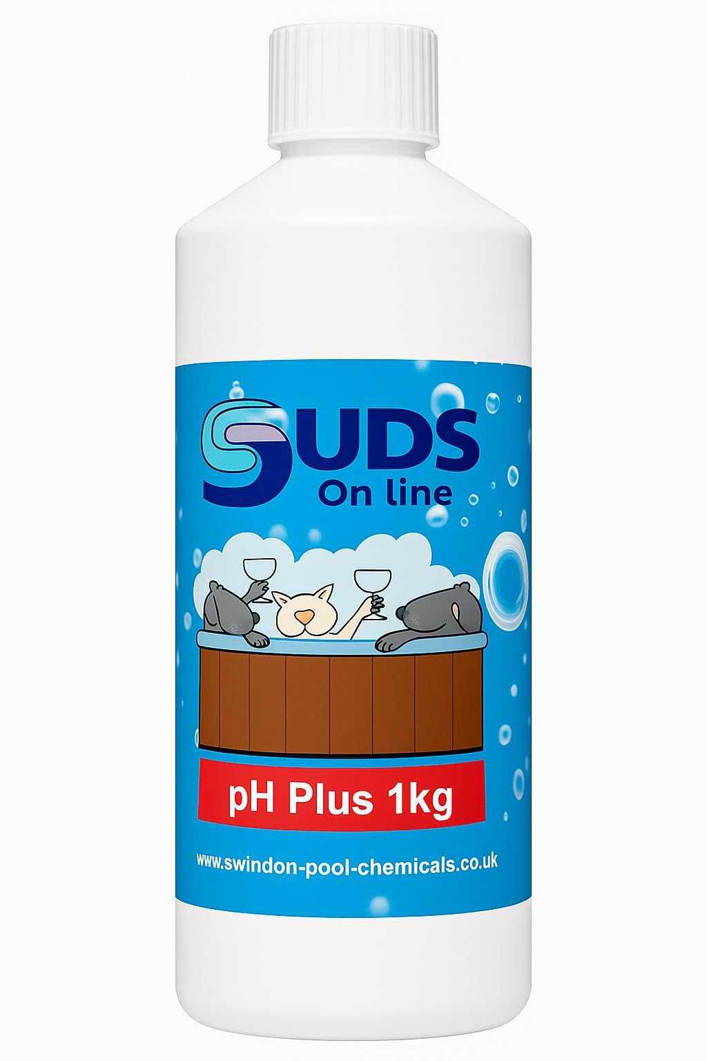 Suds-Online Suds Online Quality Ph + Plus 1Kg Hot Tub Swimming Pool Soda Ash Increaser Tubs Spa (1)