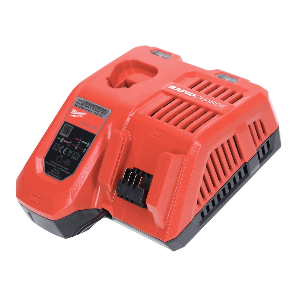 Milwaukee M18 NRG-1202 Akku Starter Set 2x 18 V 12,0 Ah / 12000 