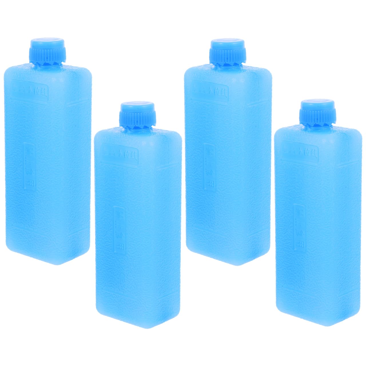 BESPORTBLE Ice Packs for Coolers, 4Pcs Reusable Ice Blocks Cooler Freezer Blocks for Lunch Boxes, Camping, Picnics, Beach, Fishing, Outdoor Sports (4.48x1.56x1.2in)