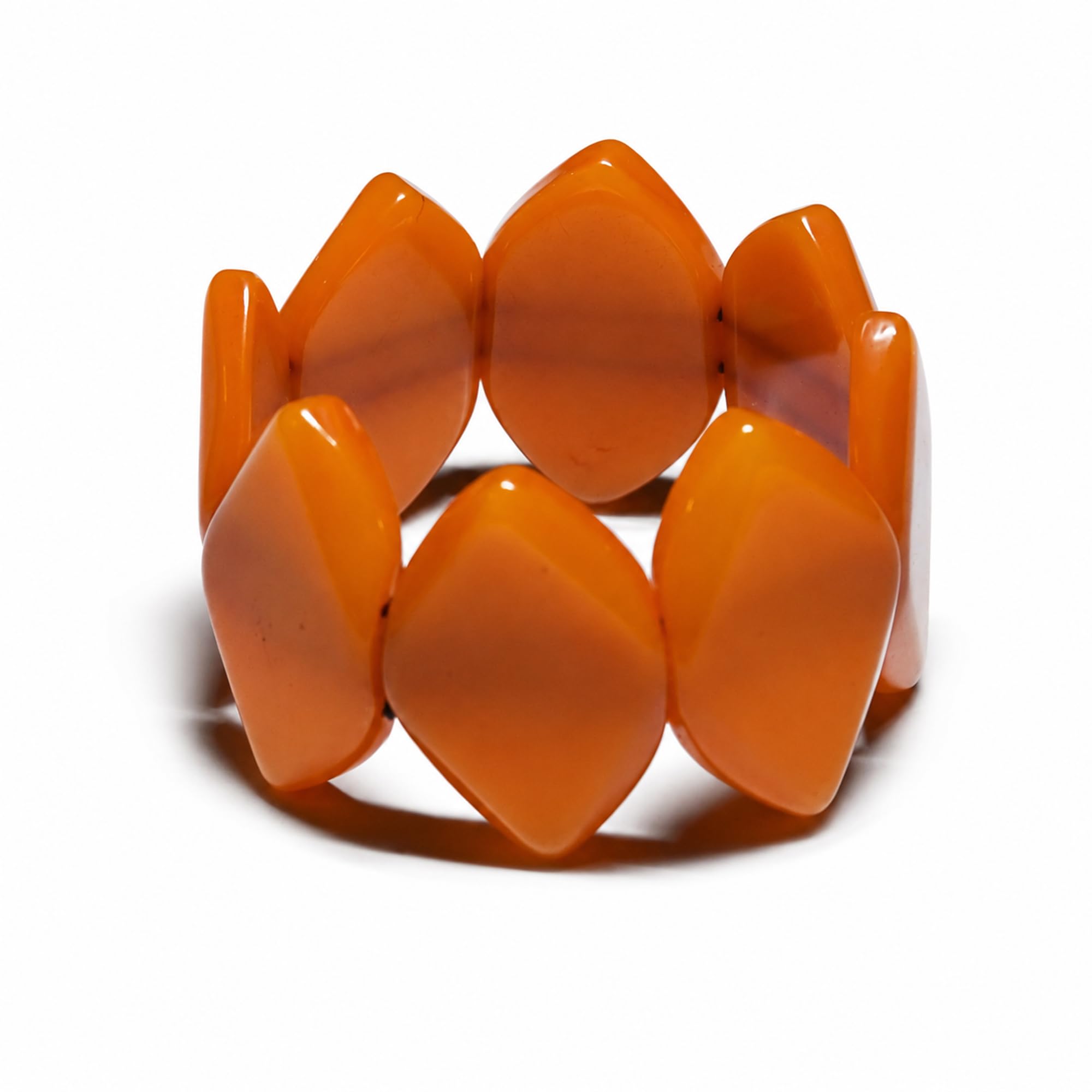 Petal Crown Floral Spike Boho Beaded Stretch BraceletBeadNest Petal Crown Bead Elastic Stretch Bracelet for Women | Floral Spike Boho Beaded Bracelet | Bold Statement Fashion Jewellery | Navratri Diwali Party Gift | Stackable Daily Wear-image-15