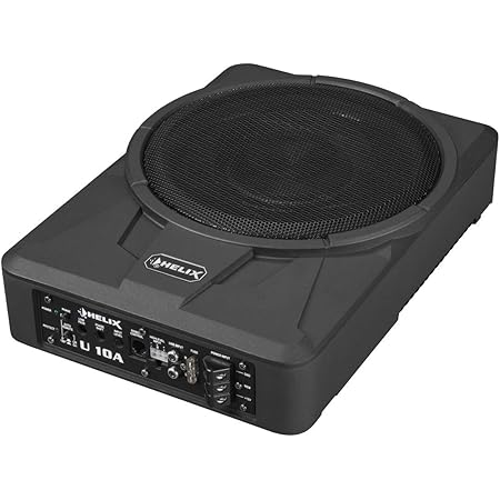 Helix U 10a 25cm Auto Aktiv Unterbau Untersitz Underseat Gehause Subwoofer Basskiste Bassbox 360 Watt Amazon De Elektronik Foto