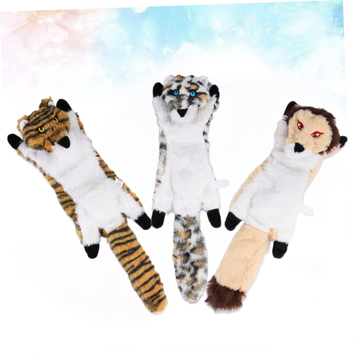 Housoutil 6 Piezas De Juguete De Peluche para Perros Suministros para Perros Juguetes para Mascotas Juguetes para Niños Juguete para Perros Chirriantes Cubiertas para Peceras