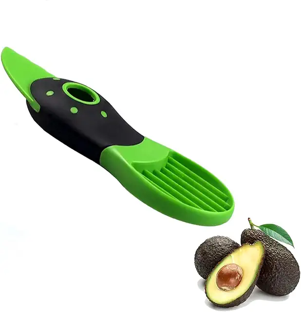 Fiskars Avokadon Kuorija: 3-in-1 Avocado Tool for Pitting, Slicing & Scooping