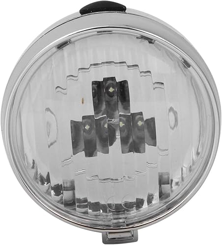 Miniatura 7 de Faro retro para bicicleta lámpara frontal de bicicleta vintage 3 luces LED antiniebla lámpara de seguridad nocturna con soporte para bicicleta de