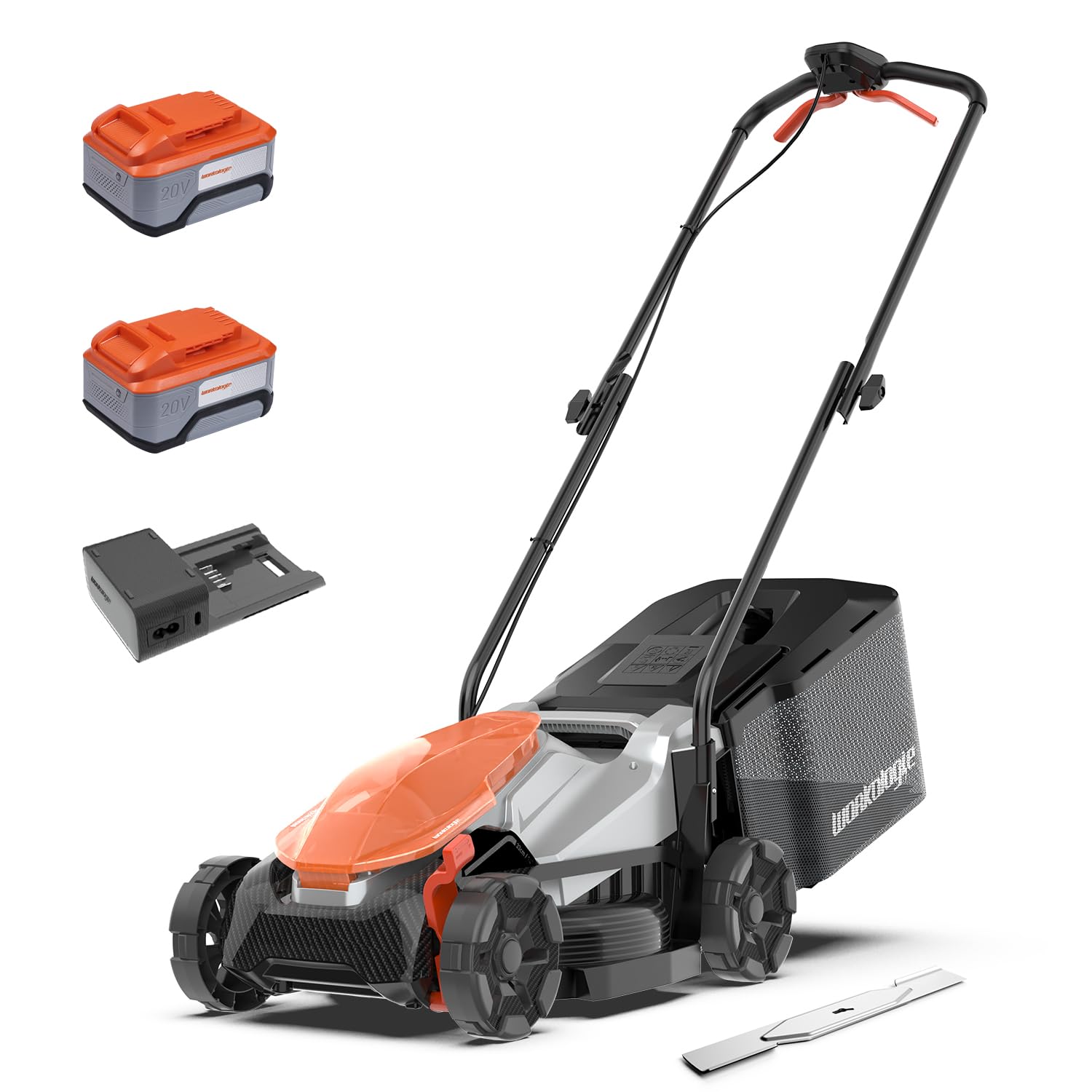 woRkologie 13-inch Electric Lawn Mower