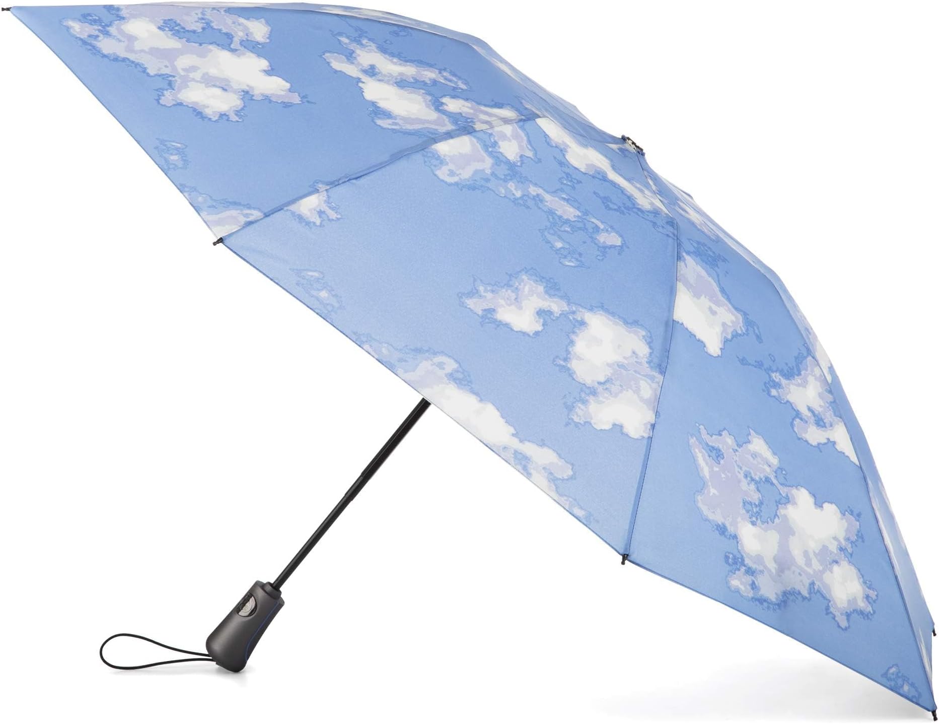 totes Recycled InBrella - Reverse Close Umbrella - Foldable Umbrella with Auto Close Technology, Enhanced Weather Protection, Windproof and Compact Design for Travel