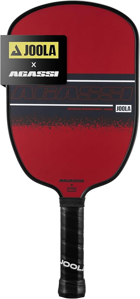 Amazon.co.jp: JOOLA Agassi Champion 12mm ピックルボールパドル