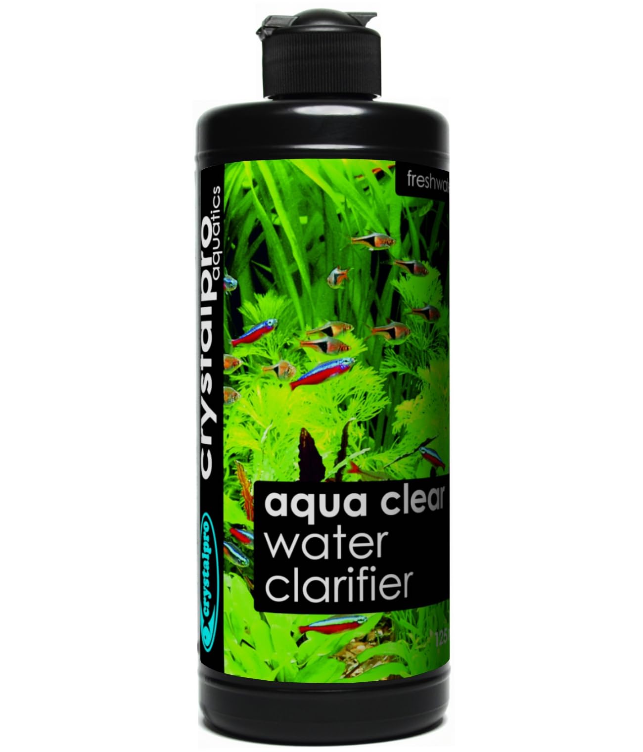 Crystalpro Water Clarifier 16.9 Oz - Aqua Clear Treats 2650 Gallons - Clear Cloudy Fish Tank Water - for Freshwater Aquariums and Fish Ponds -Fish