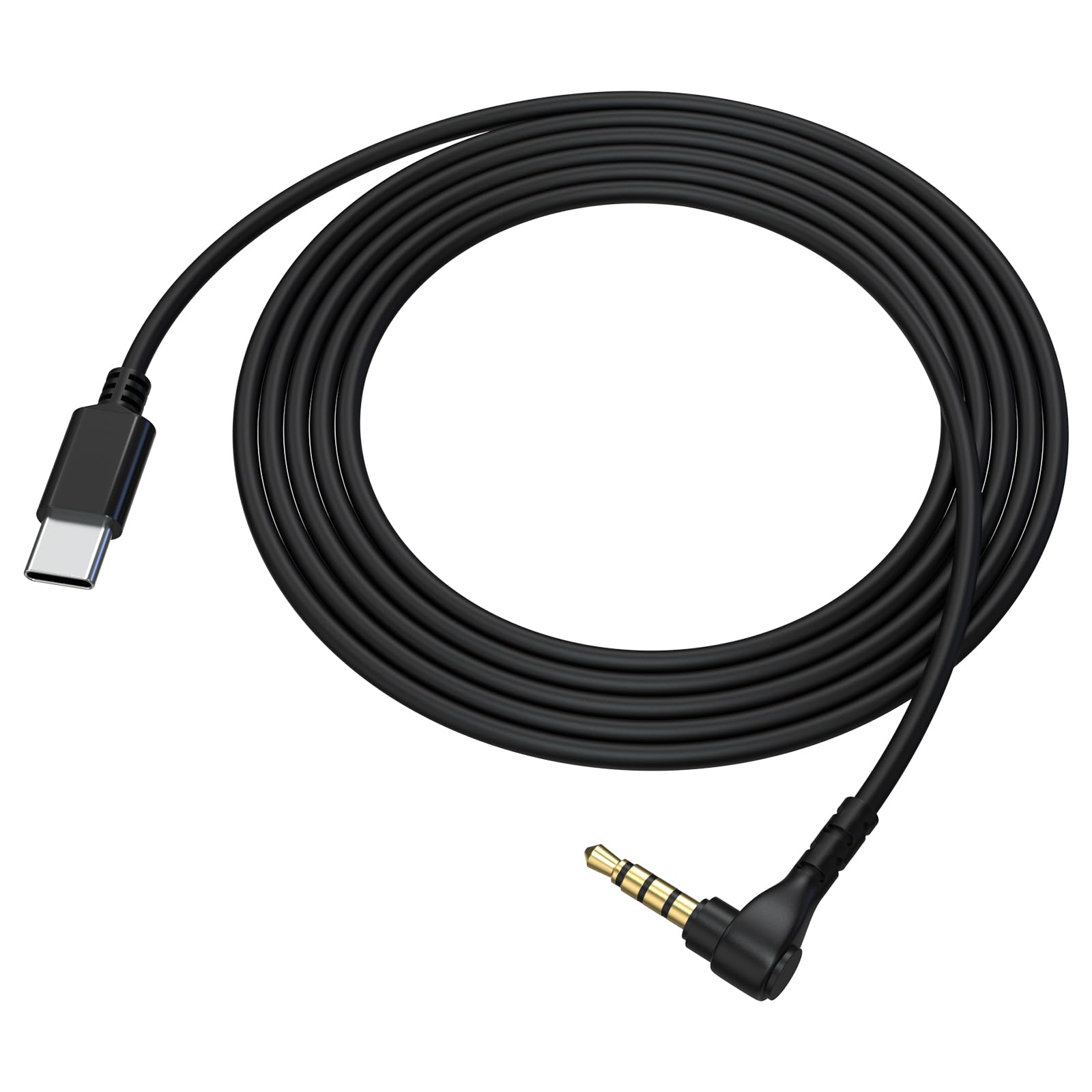 Replacement Audio Cable 3.5mm to USB-C Male Headphone Extension Cord Compatible with SteelSeries Arctis Nova 3 Gaming Headset