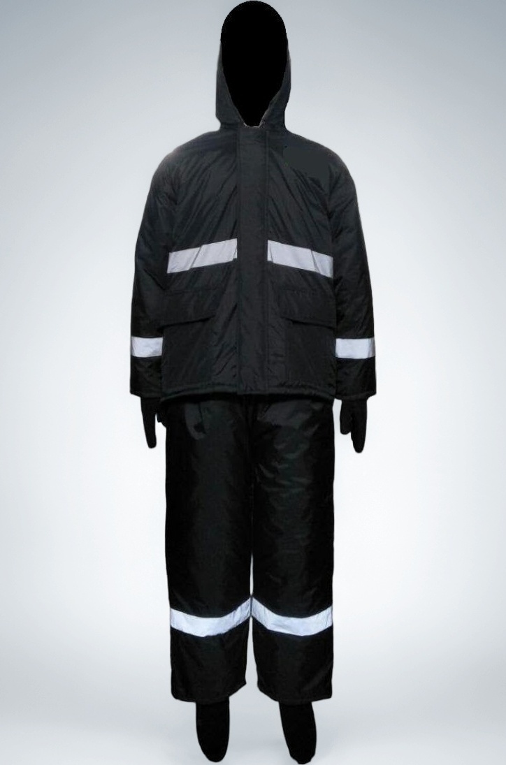SAFETY ZONE® Cold Storage suit with pant and gloves for Cold Room Cold Room Jacket Suitable for -15° to -25° Degree Tempearture | EN Certified- Cold Storage Jacket