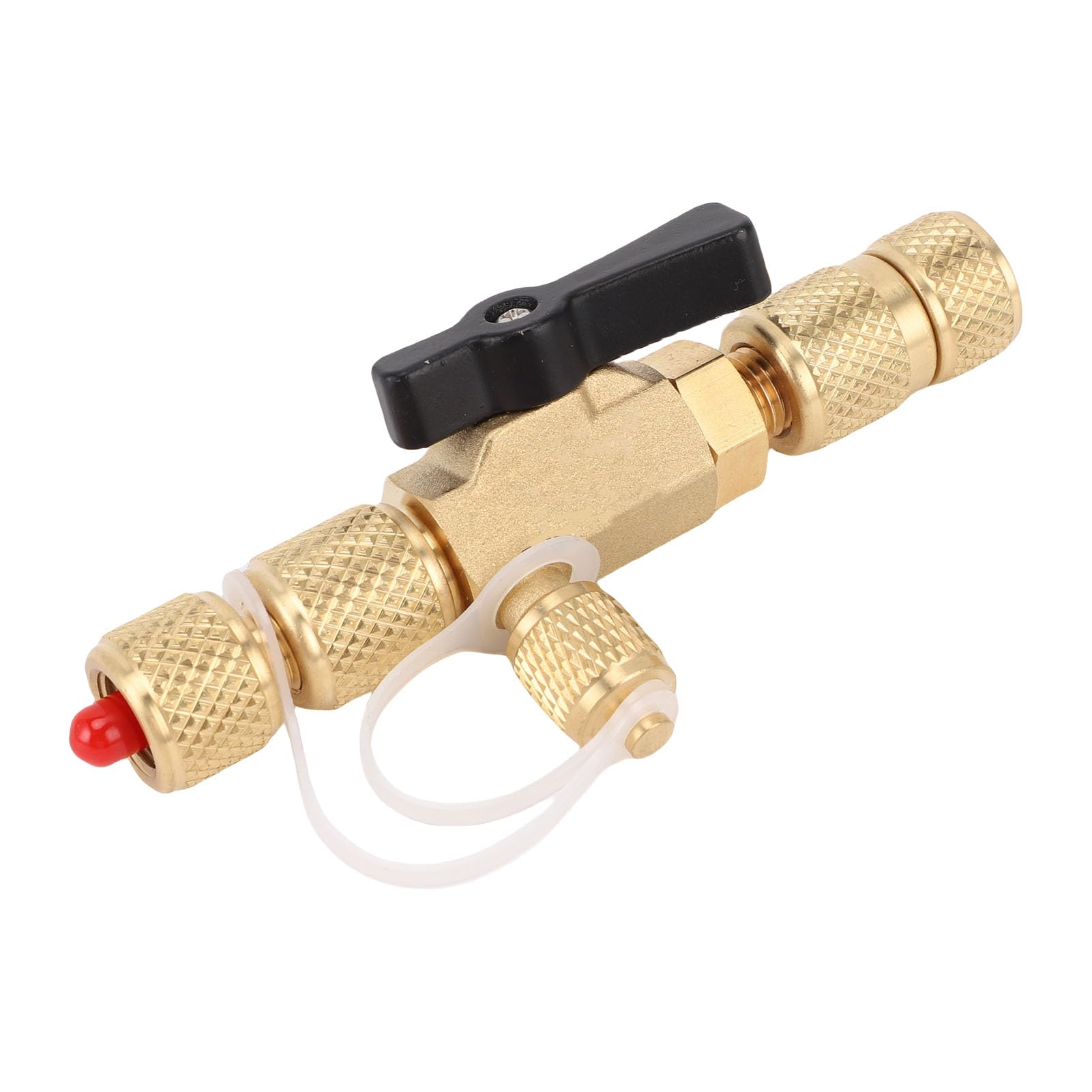 Strumento per la rimozione dei Nuclei delle valvole Interfaccia SAE 1/4" e 5/16" Installatore per la rimozione dei Nuclei delle valvole per Il R22 R410 R32 R22 600A 404
