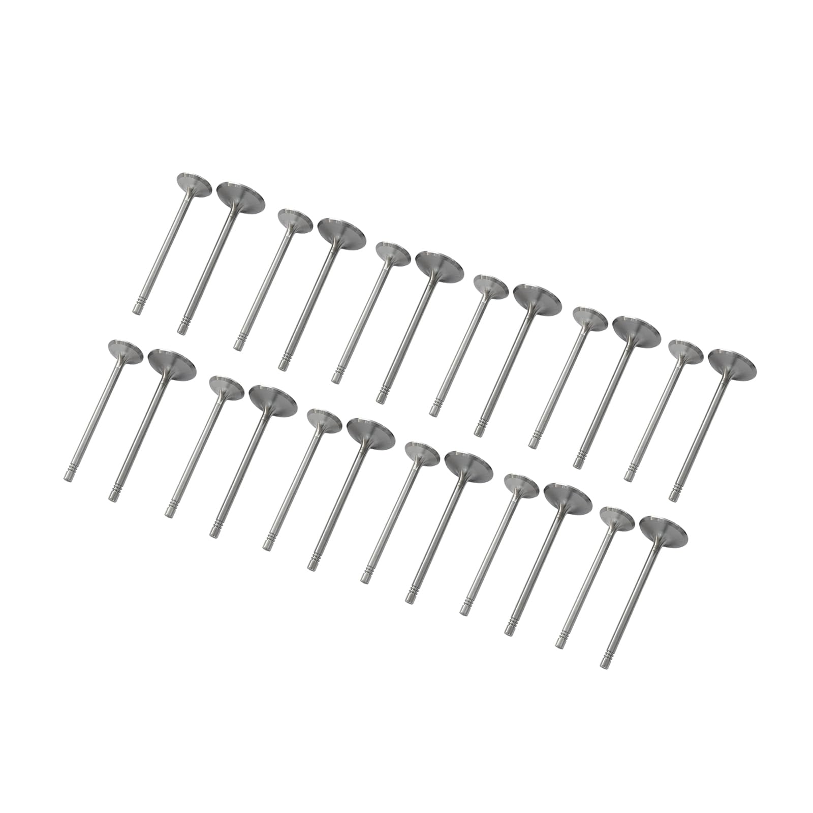 Valvole di scarico di aspirazione, kit di valvole di aspirazione e scarico del motore, 24 pezzi, adatto per Mercedes Benz C350 E350 R350 S350 3,5 L 2005-2015, sostituisce 2720500627,2720500827