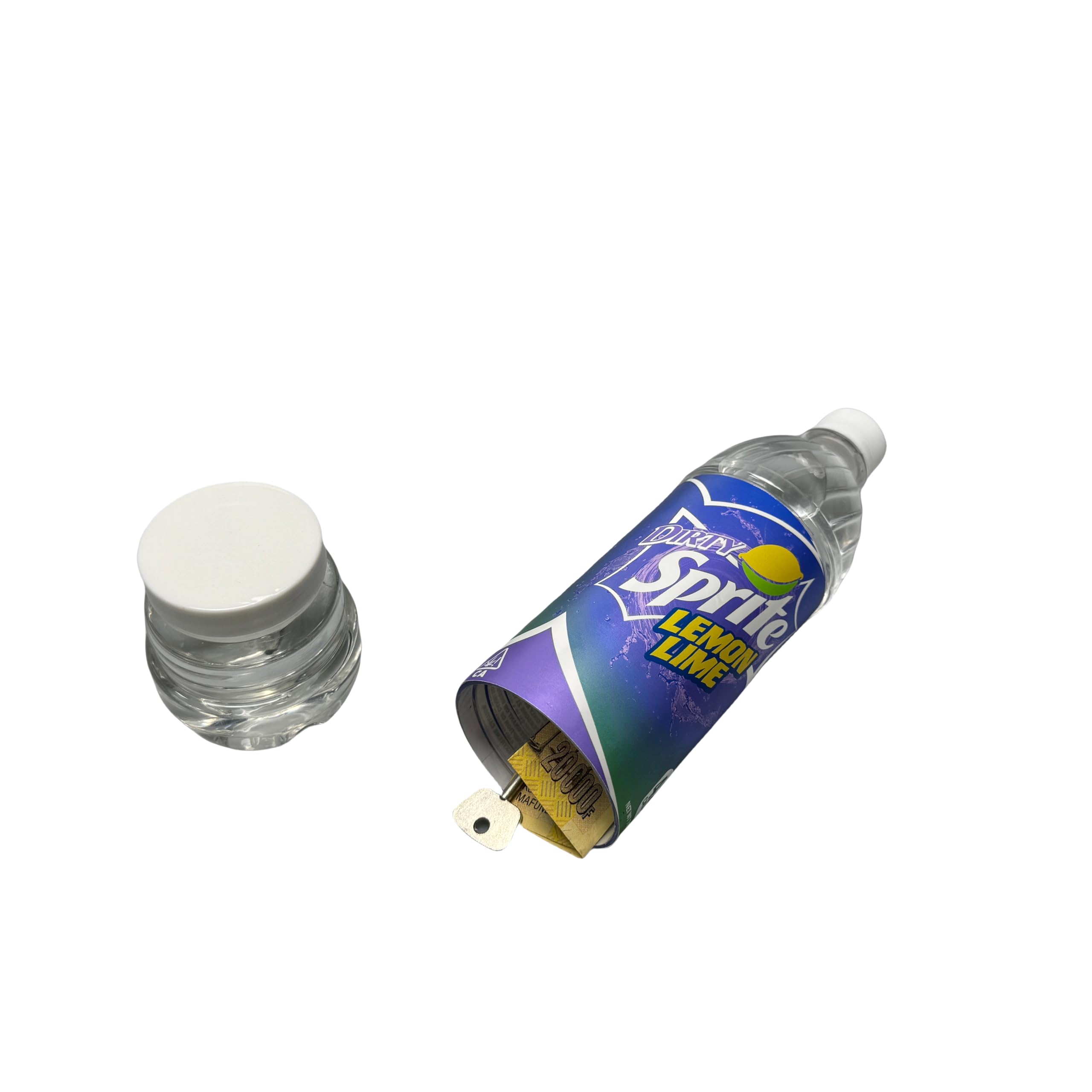Sprite Diversion Water Bottle Stash Safe Can Secret Safe with Leak-Proof  Lid and Huge Hidden Compartment for Keys, Cash and Valuables
