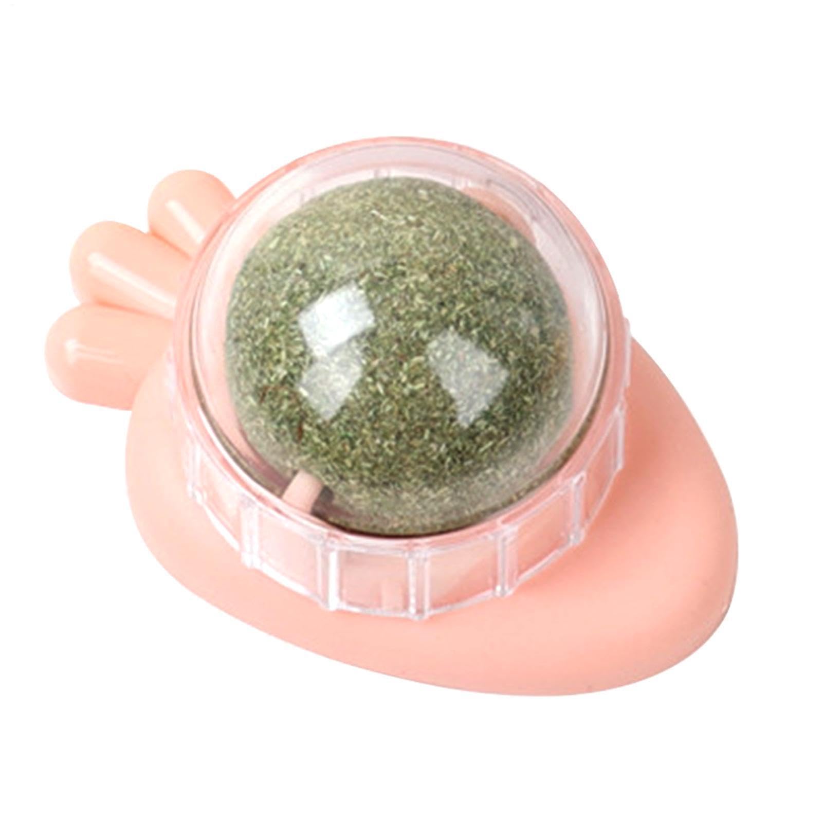 Catnip Balls For Cats, Wall Cute Shape Interactive, Cat Mint Dangling Wall