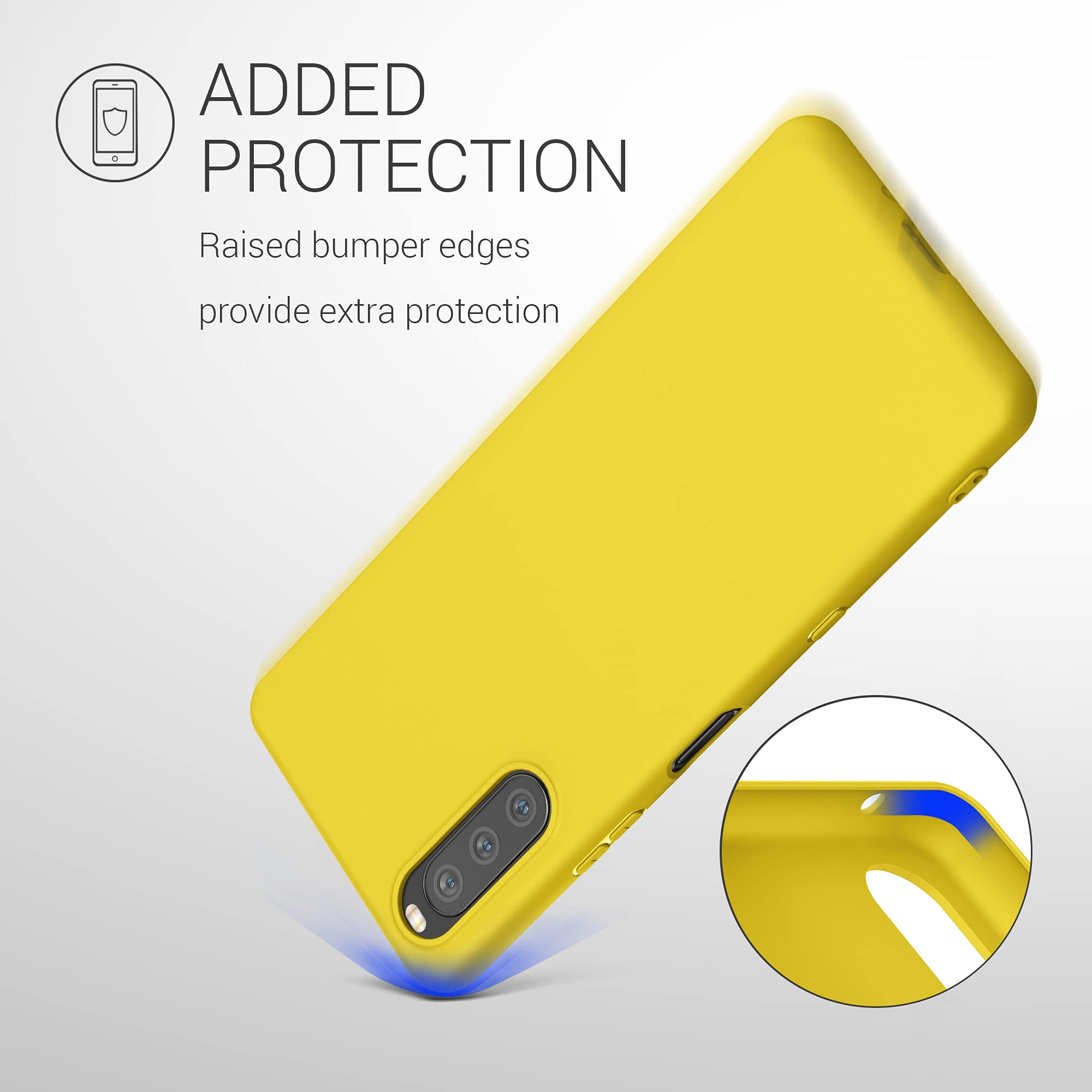 kwmobile Custodia Compatibile con Sony Xperia 10 III Cover - Back Case per Smartphone in Silicone TPU - Protezione Gommata - artic night
