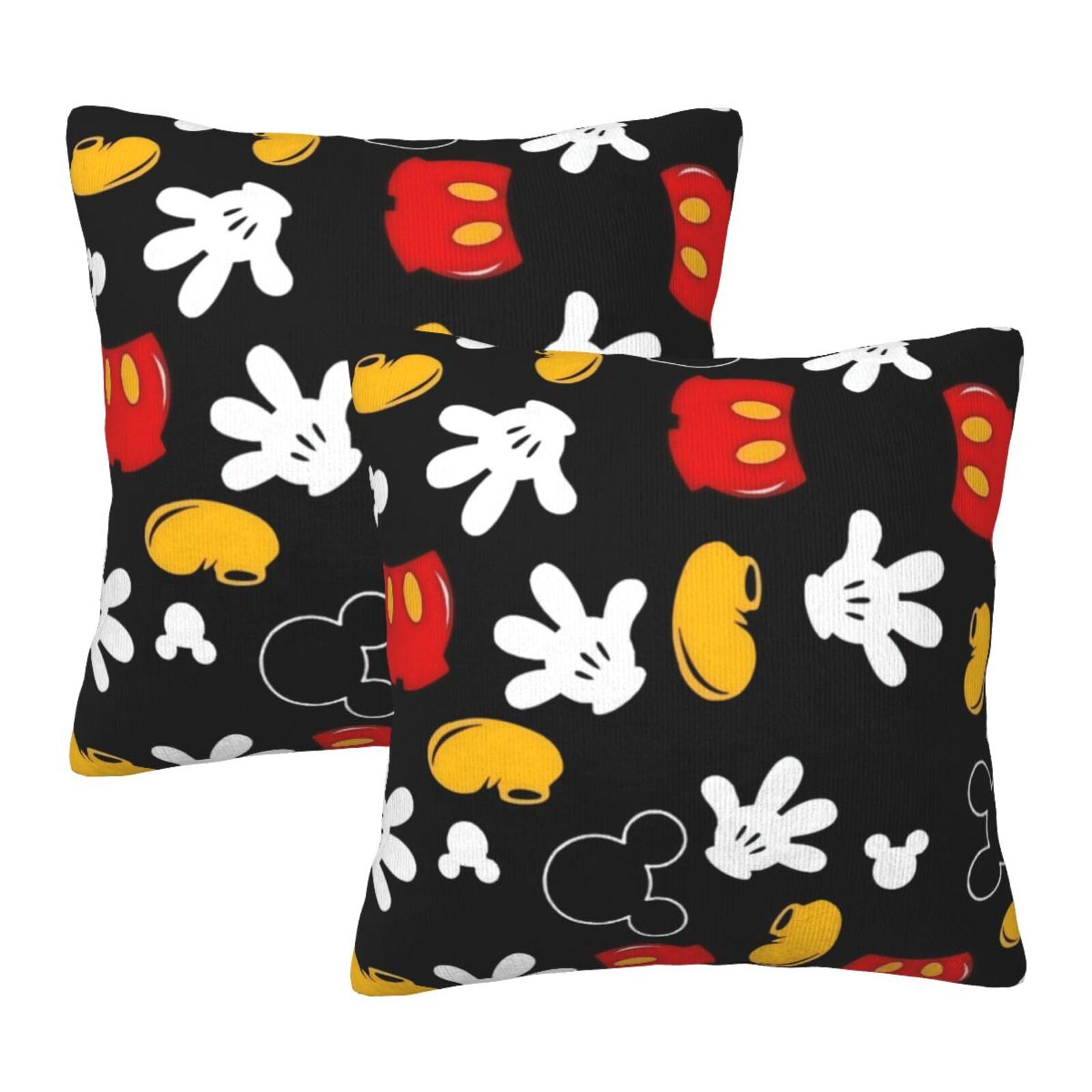 ミッキーマウス　クッションカバー Amazon.co.jp: ミッキーマウス ミニーマウス クッションカバー