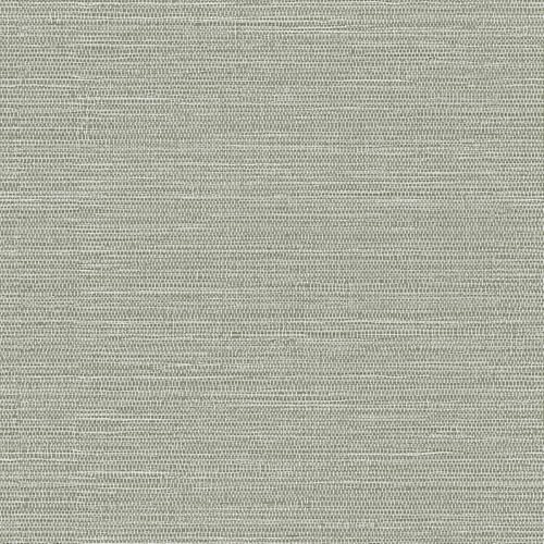 Aitakatta Papel pintado texturizado de tela sintética marrón y verde, papel tapiz autoadhesivo de tela de lino texturizada, papel de contacto para decoración del hogar, armario y dormitorio (A00082D-3