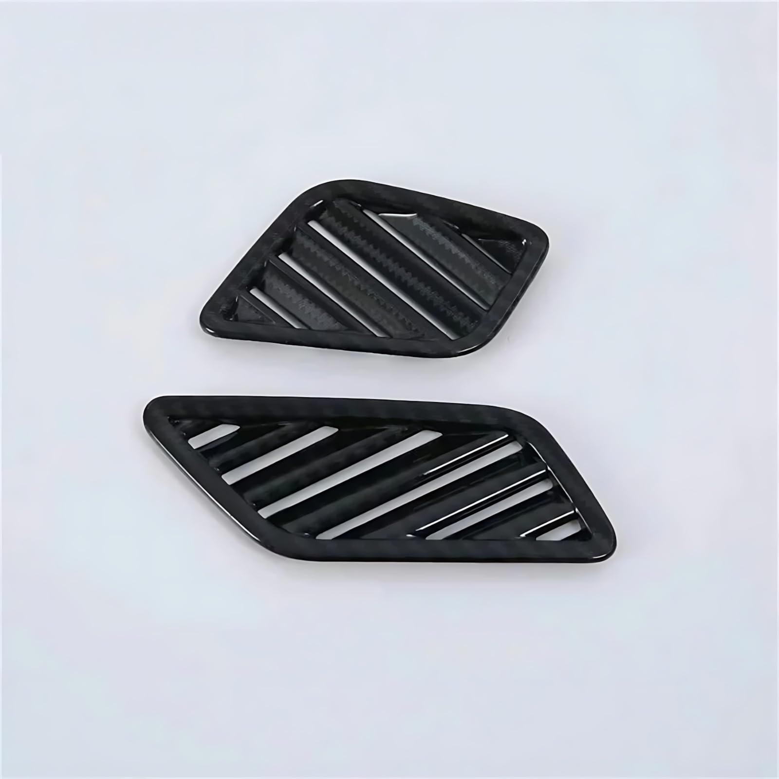 Dashboard Outlet Cover Compatible with for Q5 2018-2023 LHD Car Dashboard Upper Air Vent Trim Frame Air Outlet Decorative Cover Sticker