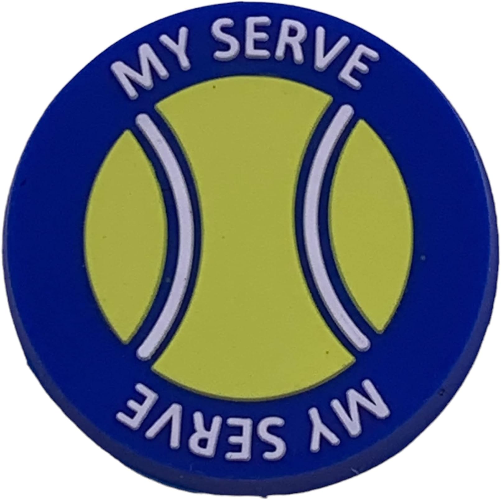 STOCKPINS"Your Serve My Serve Tennis Vibration Dampener - Fun Shock Absorber for Tennis & Racquetball Rackets by String-A-Ma-Jig