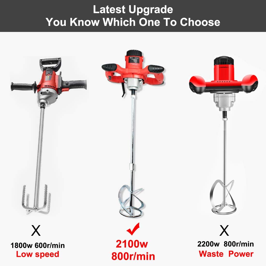 🔥 Flash Sale Hotwin Drywall Mortar Mixer Electric Handheld Mortar Mixer Cement Render Paint Tile Concrete Plaster Rotary Tool Limited Stock Hotwin Drywall Mortar Mixer Electric Handheld Mortar Mixer Cement Render Paint Tile Concrete Plaster Rotary Tool