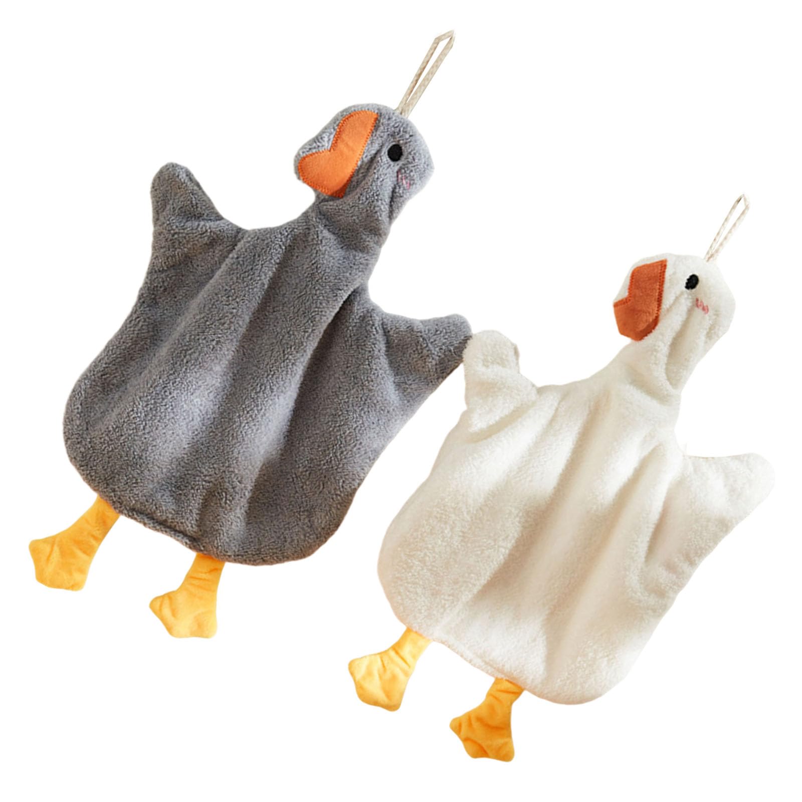Buxuaaaa Adorable Cartoon Animal Hand Towel Corals Fleece Cleaning Cloth Handkerchief for Super Absorbency and Quick Drying Corals Fleece Hand Towels for Kids